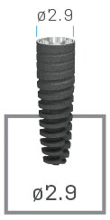 IMPLANT SWISS - ø2.9