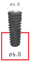 IMPLANT SWISS - ø4.8